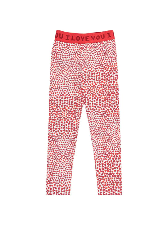 Stella McCartney Kids: All over printed Lycra AOP leggings