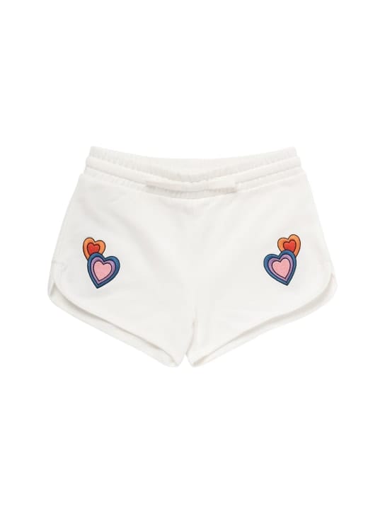 Stella McCartney Kids: Cotton sweat shorts