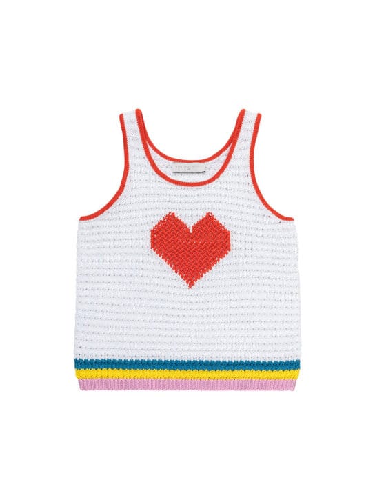 Stella McCartney Kids: Cotton knit top