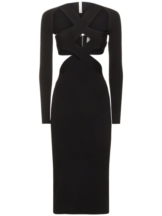 Dion Lee: Cutout long sleeve midi dress