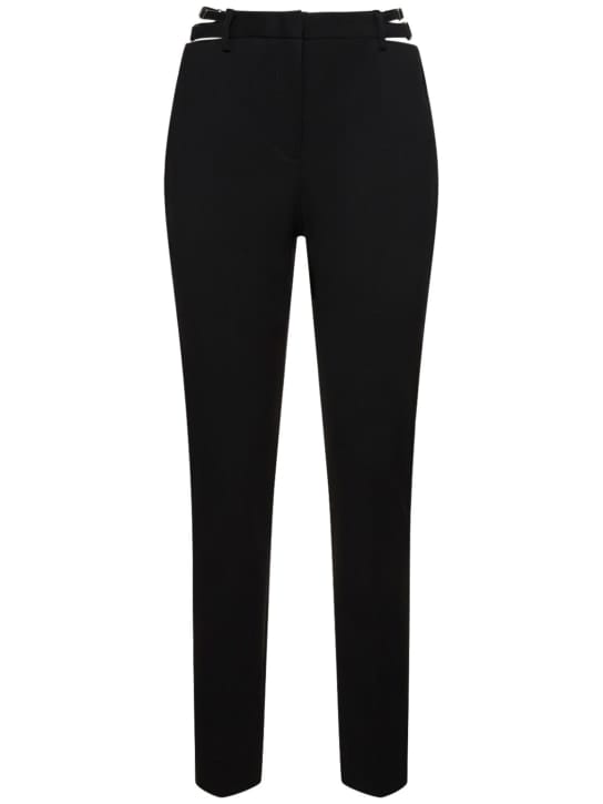 Dion Lee: 精裁弹力羊毛直筒裤