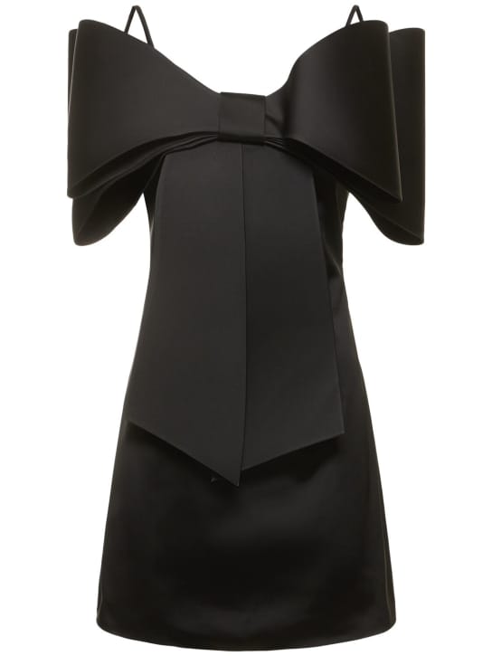 Mach & Mach: Robe courte avec grand nœud