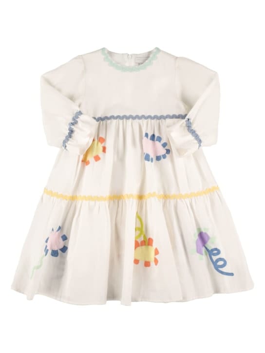 Stella McCartney Kids: Organic cotton & linen muslin dress