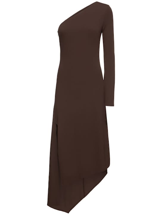 Michael Kors Collection: Abito lungo monospalla in jersey
