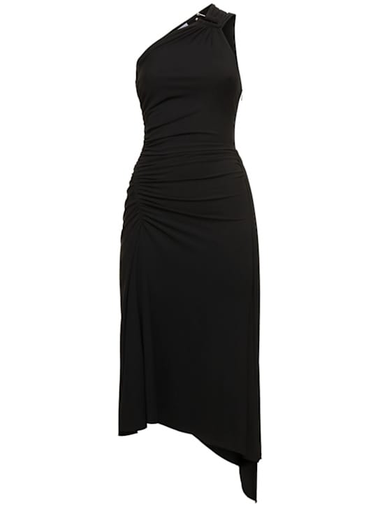 Michael Kors Collection: Abito midi monospalla drappeggiato