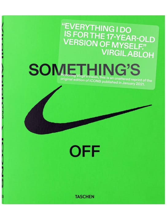 Taschen: Virgil Abloh. Nike. ICONS书