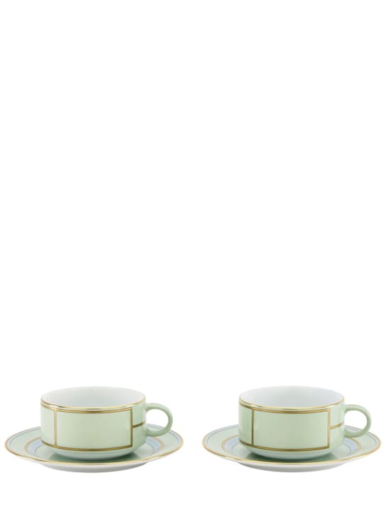 Ginori 1735: Diva Colonna 2件套茶具