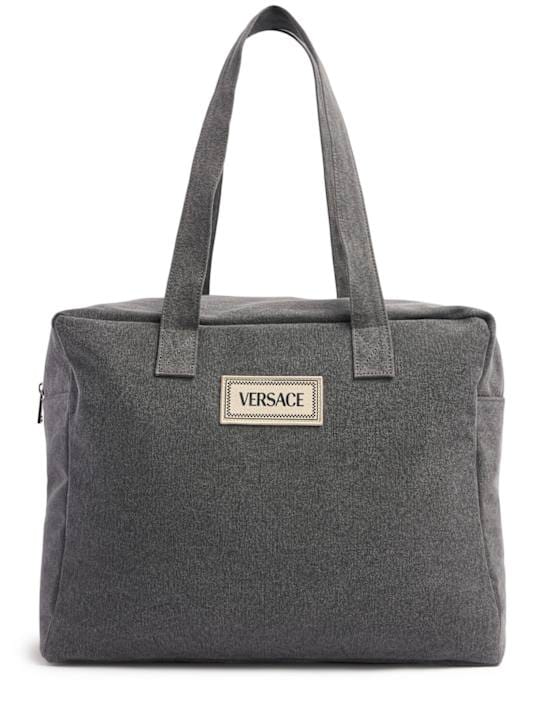 Versace: 印花托特包