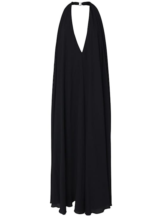 Jacquemus: Neckholder-Maxikleid mit tiefem Ausschnitt