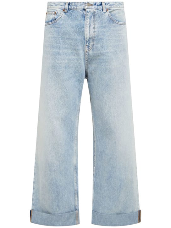 Valentino: 石洗牛仔裤