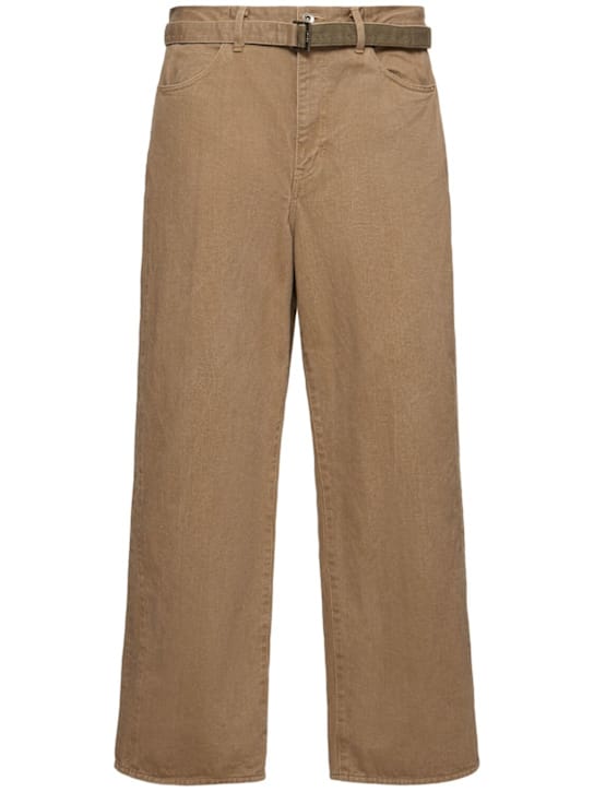 Sacai: 牛仔裤