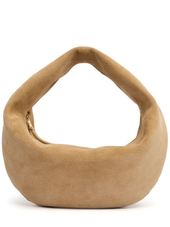 Khaite: Olivia中号麂皮单肩包