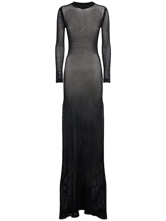 Tom Ford: Open-knit long dress