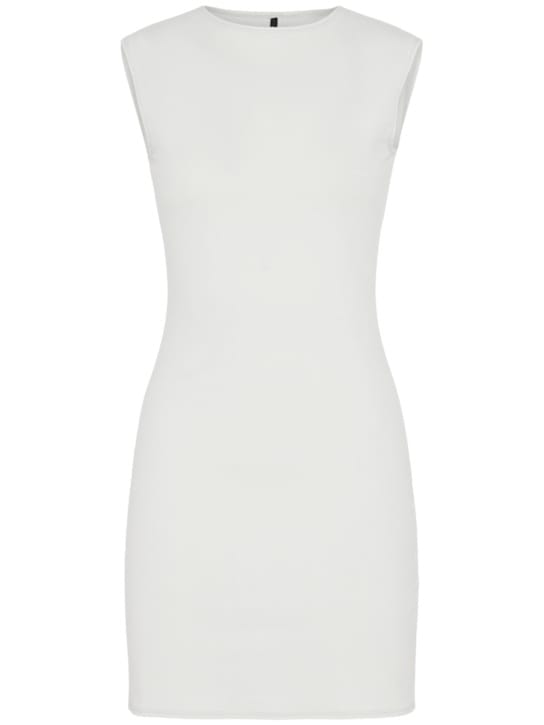 Entire Studios: Vestito corto senza maniche stretch