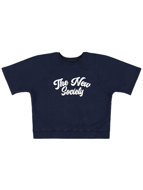 The New Society: 棉质短袖卫衣