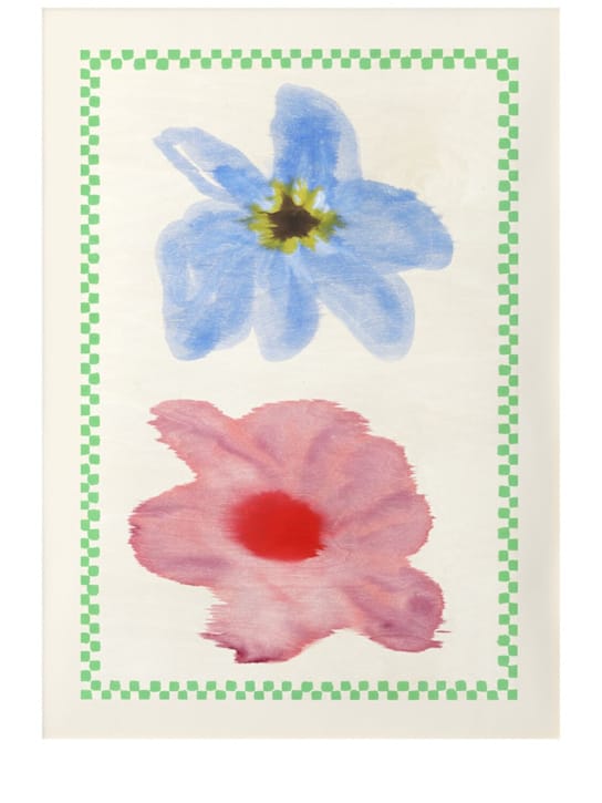 Paper Collective: Flower with Checks 01墙面装饰