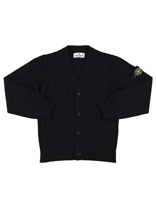 Stone Island Junior: 混棉开衫