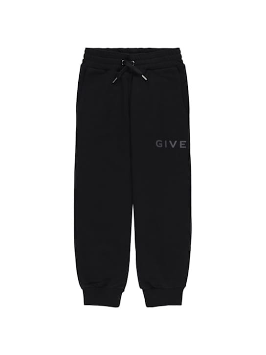 Givenchy: 刺绣混棉运动裤