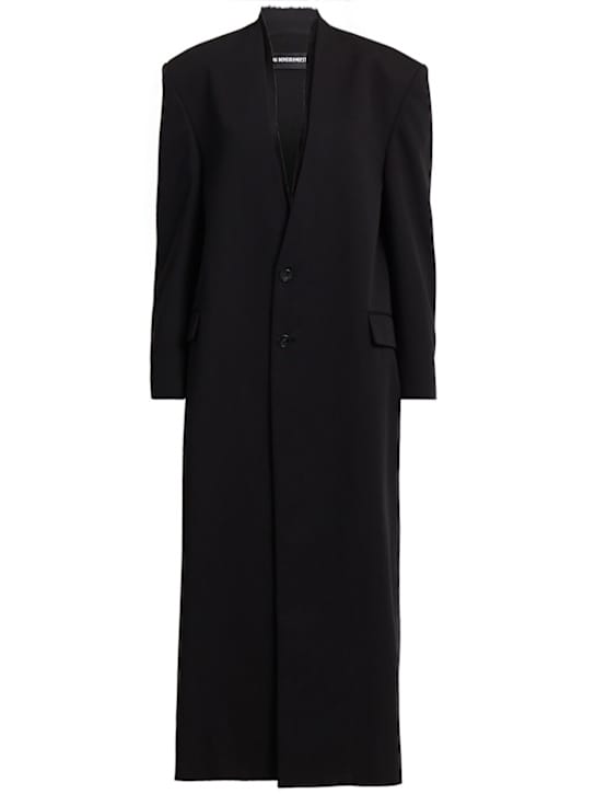Ann Demeulemeester: 单排扣披肩领外套