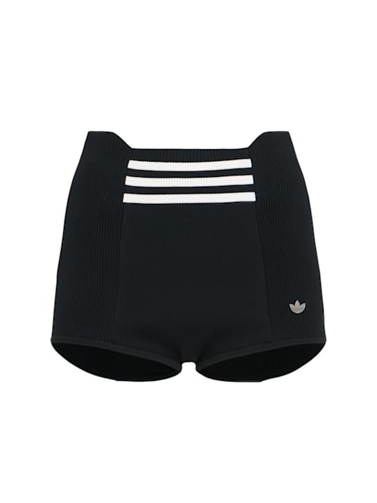 adidas Originals: 高腰条纹短裤