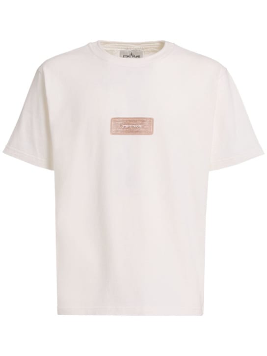 Stone Island: 胸前印花 T 恤