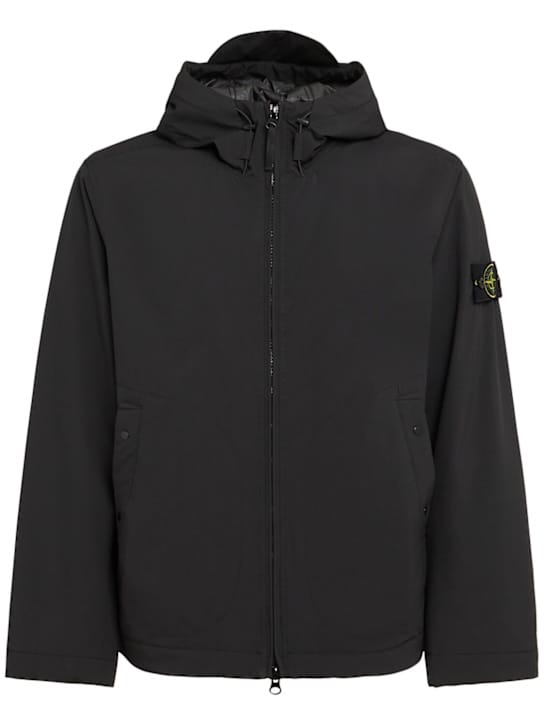 Stone Island: 带拉链的连帽夹克