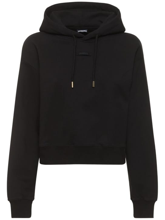 Jacquemus: 短款连帽卫衣