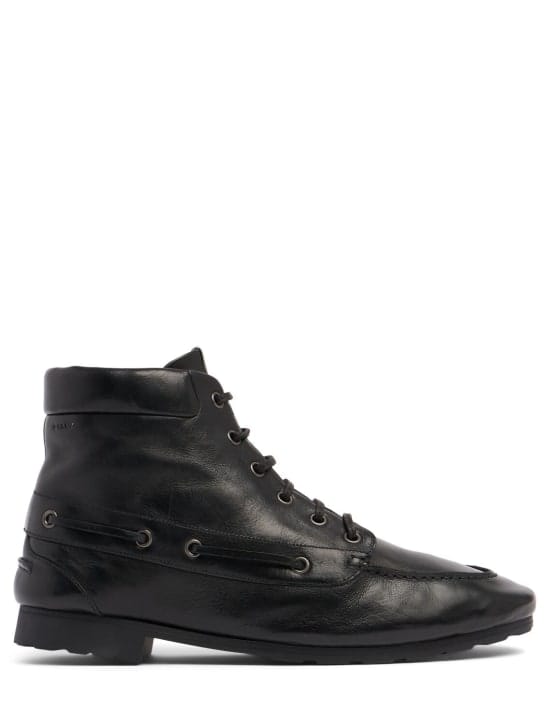 Bally: 系带 ankle boots