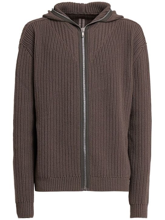 Rick Owens: 拉链连帽衫