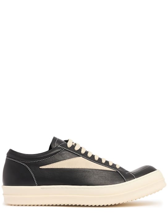 Rick Owens: 低帮运动鞋，带有重叠细节