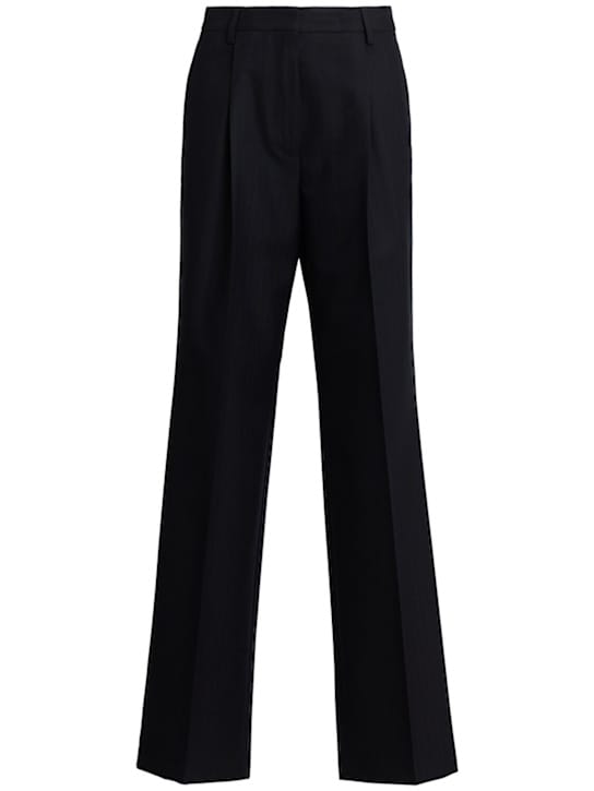 Dries Van Noten: 宽腿褶皱裤