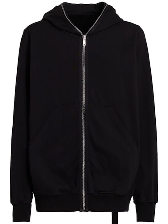 Rick Owens DRKSHDW: 拉链连帽衫