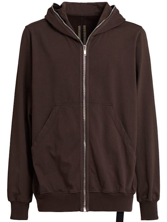 Rick Owens DRKSHDW: 带拉链的连帽衫