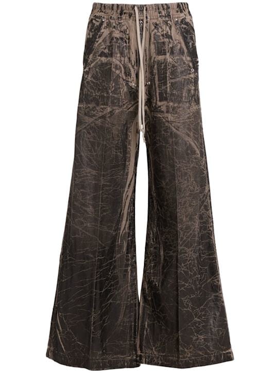 Rick Owens DRKSHDW: 宽腿抽绳裤