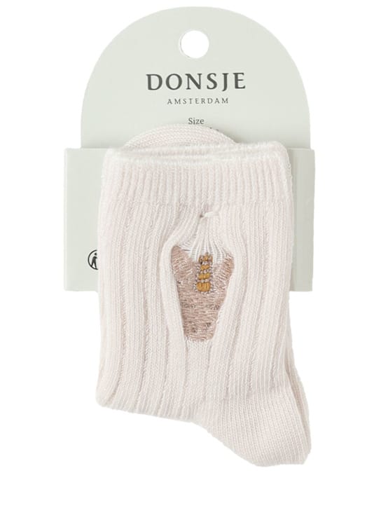 Donsje: Koala cotton blend socks
