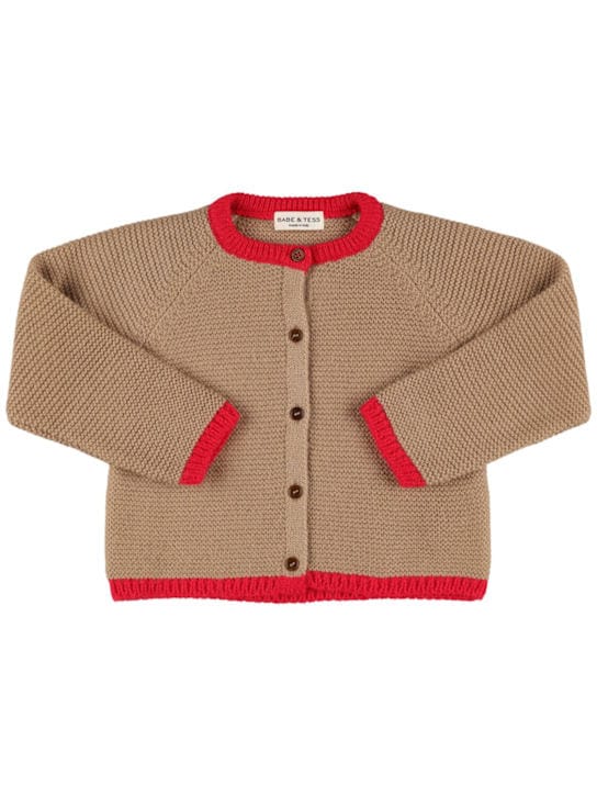 Babe & Tess: Alpaca blend cardigan