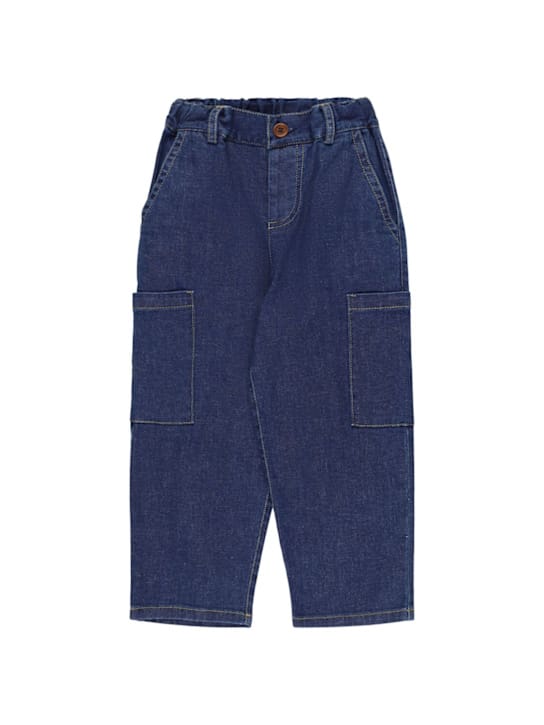 Babe & Tess: Denim cargo jeans