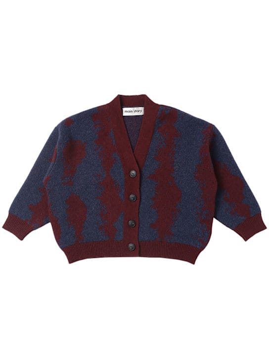 Main Story: Jacquard knit cardigan