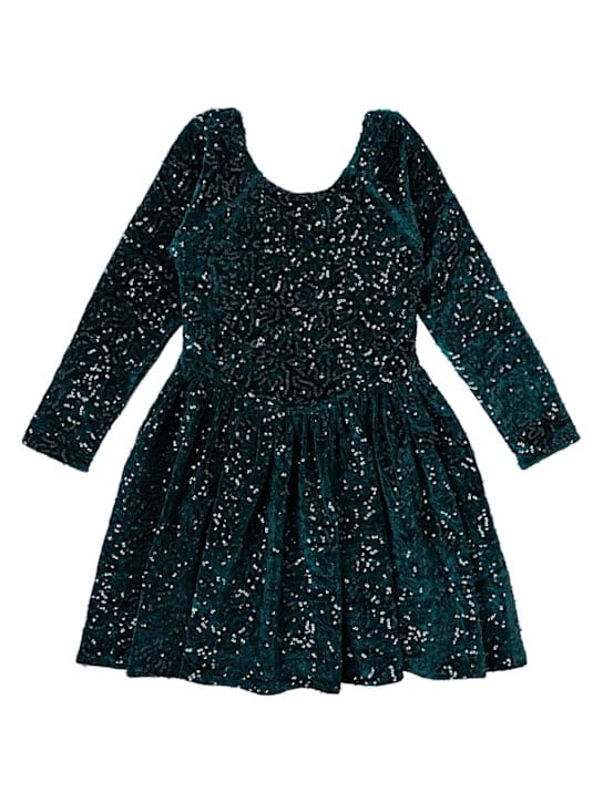 Konges Sløjd: Robe en velours à sequins