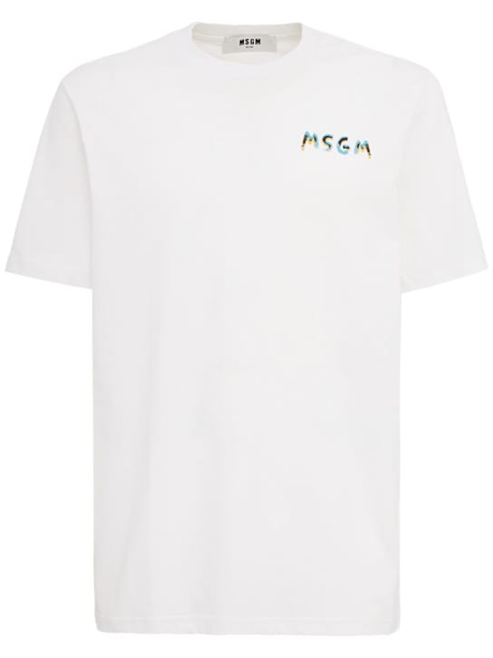 MSGM: 圆领短袖T恤