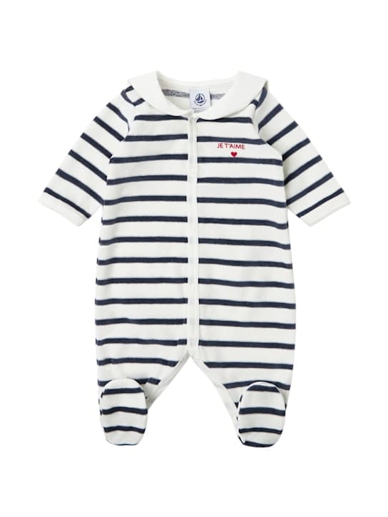 Petit Bateau: 印花棉连体衣