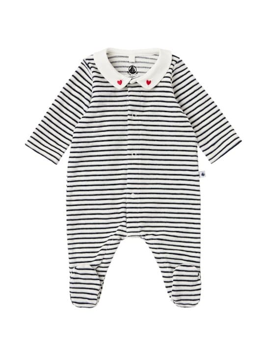 Petit Bateau: 印花棉连身衣