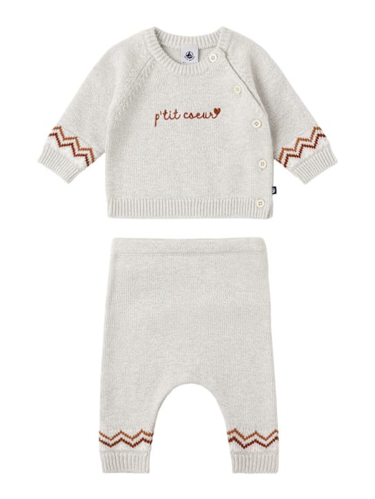 Petit Bateau: 针织T恤和裤子