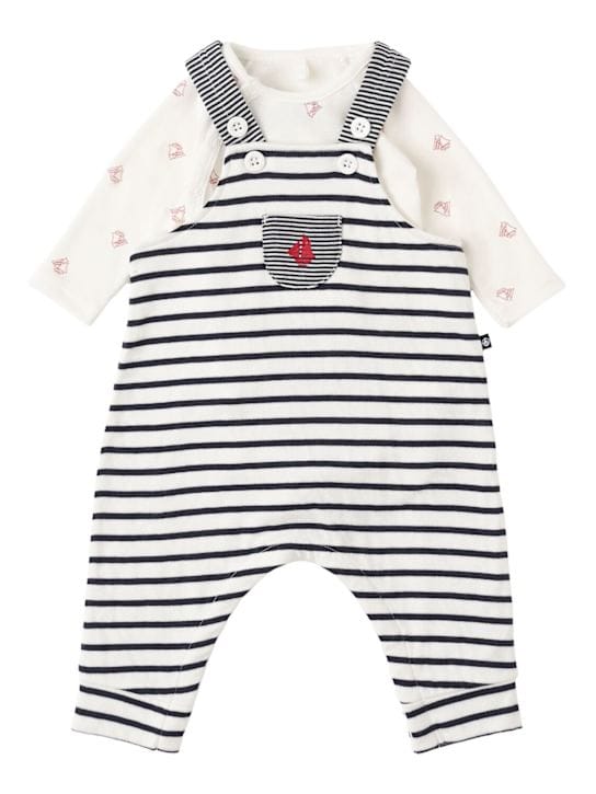 Petit Bateau: 棉质连体衣和小背心