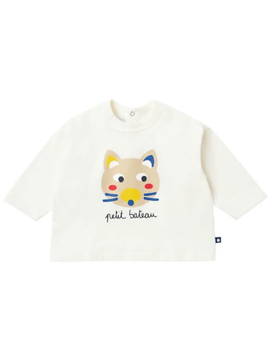 Petit Bateau: Printed cotton t-shirt