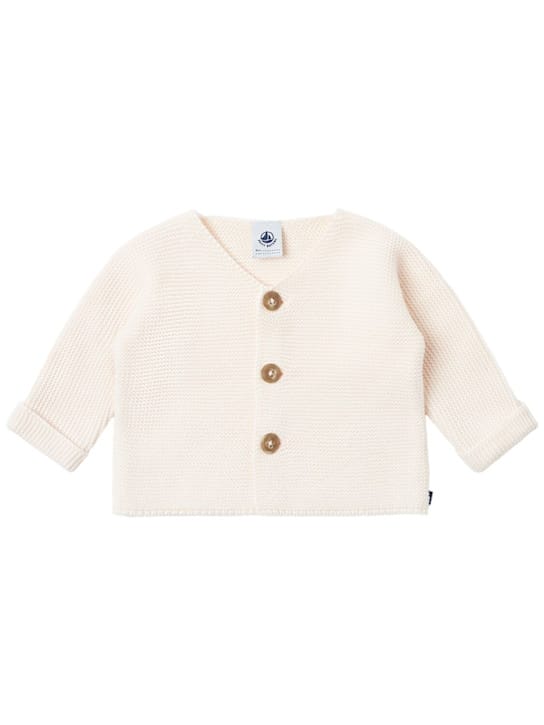 Petit Bateau: Cardigan aus Baumwolle mit Knöpfen