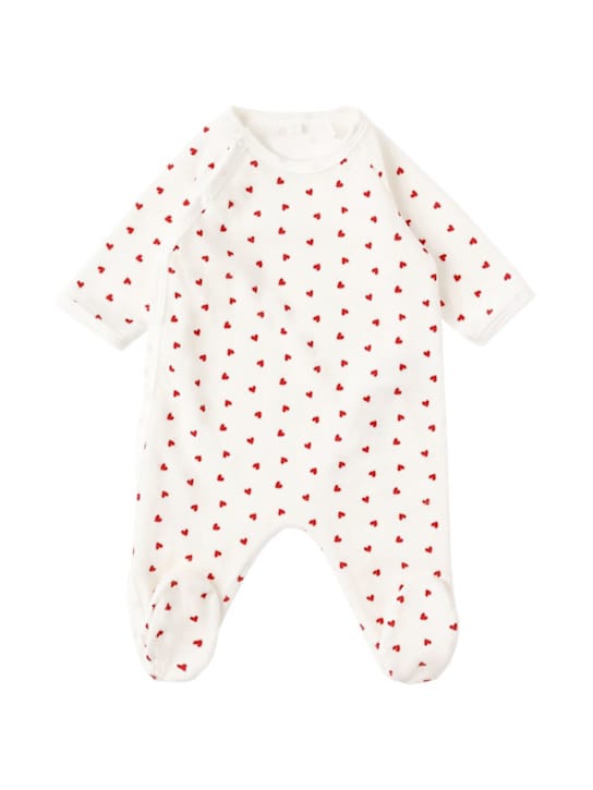 Petit Bateau: 印花棉连体衣