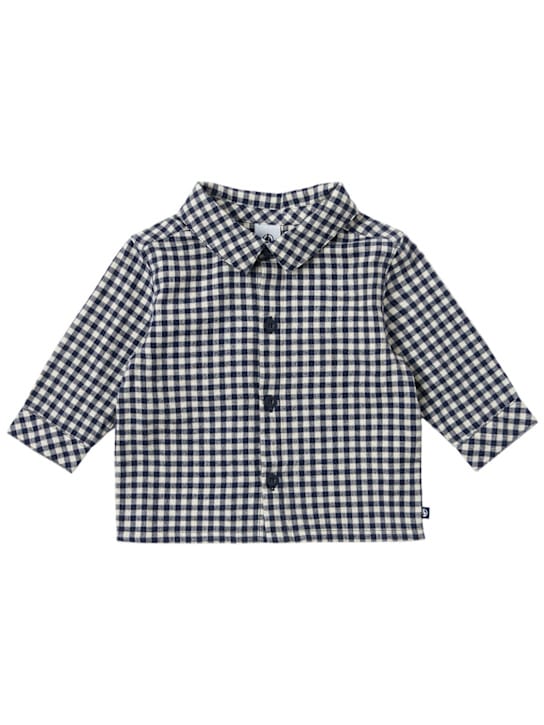 Petit Bateau: Cropped shirt with classic collar