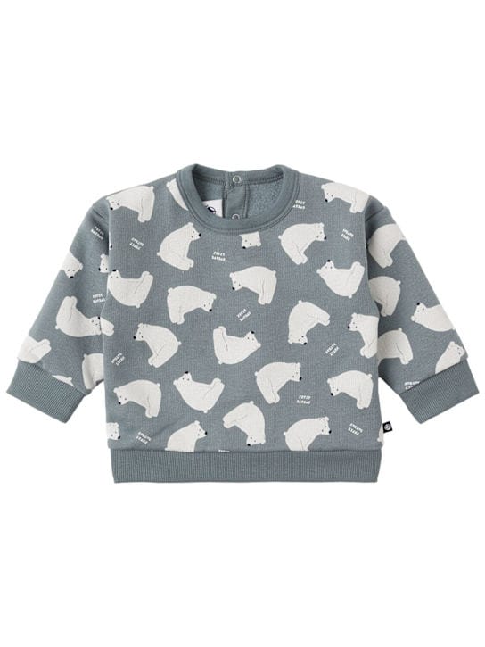 Petit Bateau: Printed cotton crewneck sweatshirt