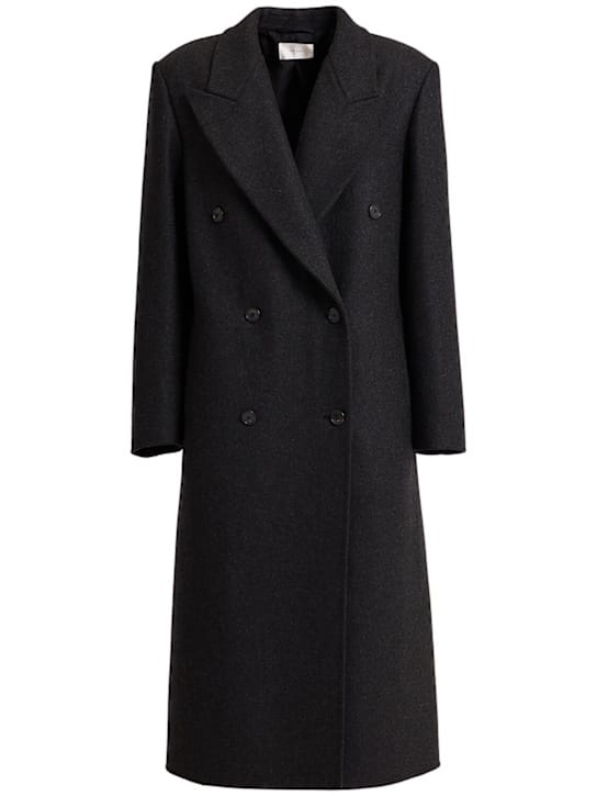 The Row: Cappotto doppiopetto in lana vergine
